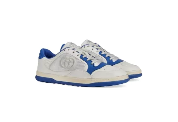 Gucci Mac80 Low-Top Sneakers - White/Blue