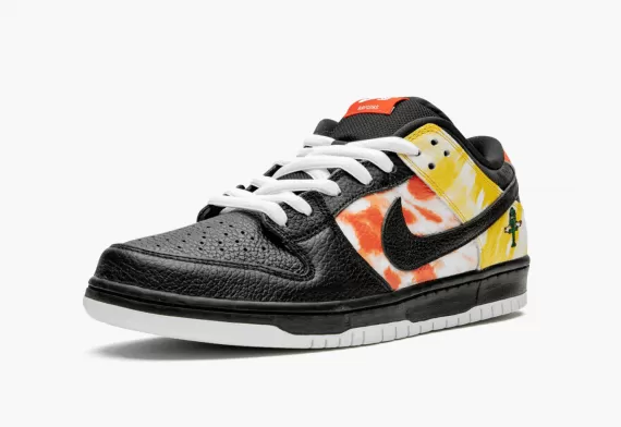 SB DUNK LOW - TIE-DYE RAYGUNS 2019 - BLACK