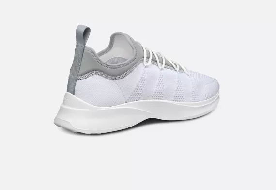 B25 Sneaker - Gray Neoprene and White Technical Mesh