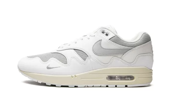 Air Max 1 Patta - Waves White