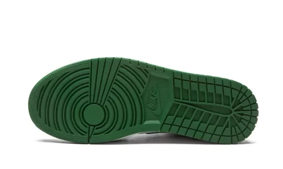 Air Jordan 1 Mid - Green Toe