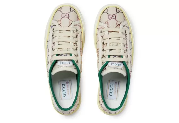 Gucci Tennis 1977 GG Sneakers Beige