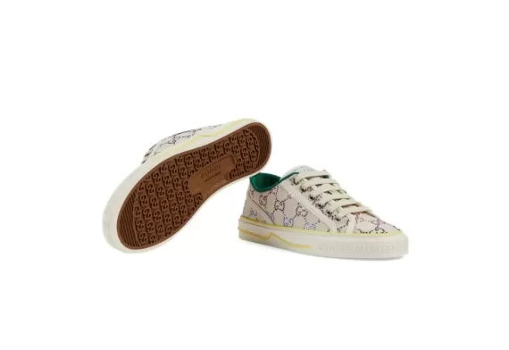 Gucci Tennis 1977 GG Sneakers Beige