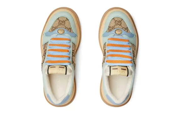 Gucci Screener GG Canvas Sneakers - Beige/Multicolour