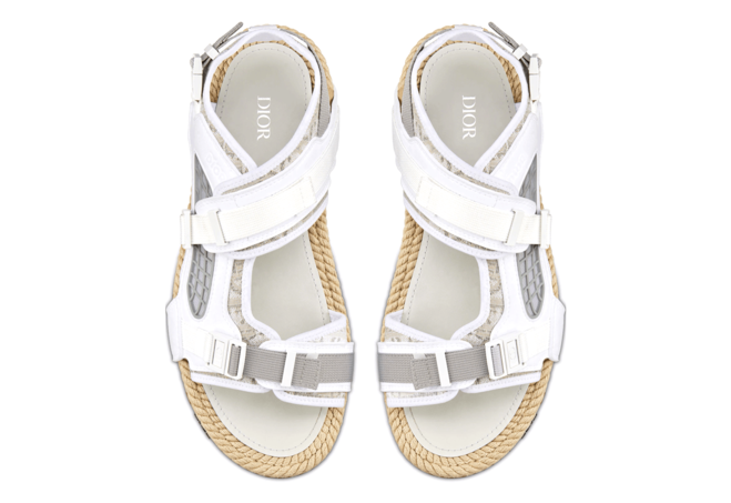 Dior Atlas Sandal Off-White