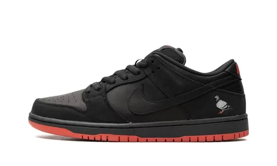 SB Dunk Low TRD QS - Black Pigeon