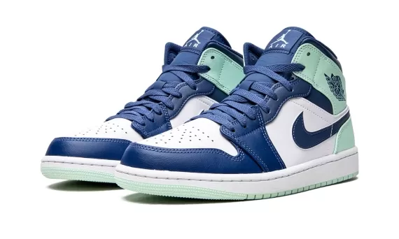 Air Jordan 1 Mid - Blue Mint