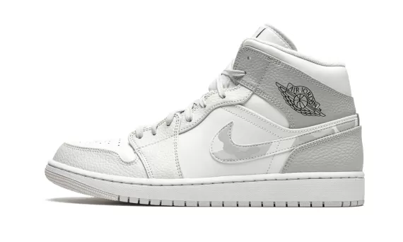 Air Jordan 1 Mid - White Camo