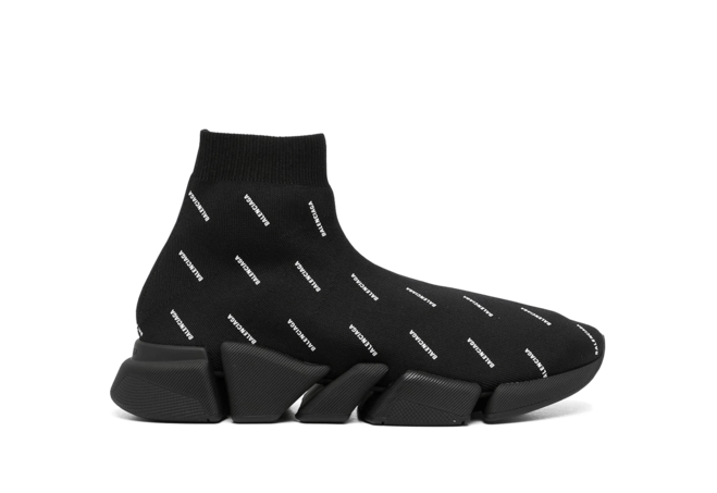 Balenciaga Speed - 2.0 Sneaker Logo/Black