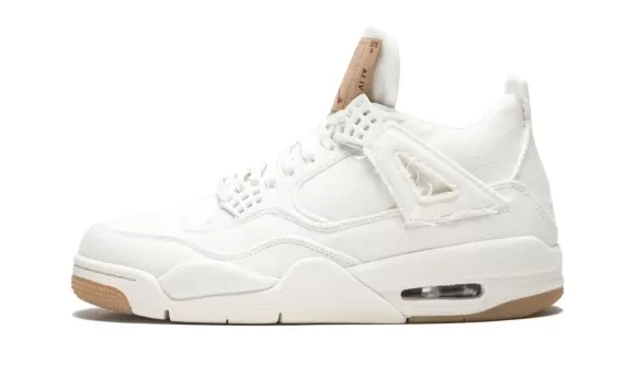 Air Jordan 4 Retro Levis NRG - White Denim