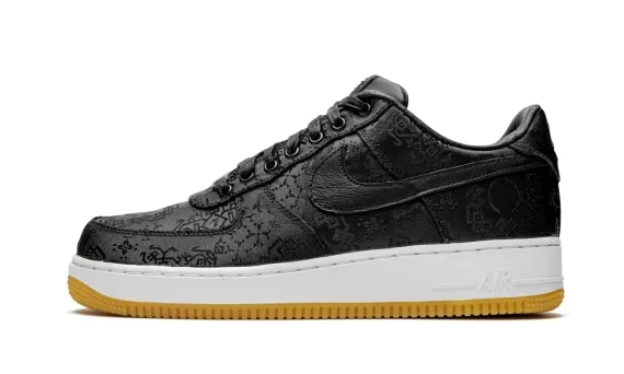 Air Force 1 07 Clot x Fragment - Black Silk