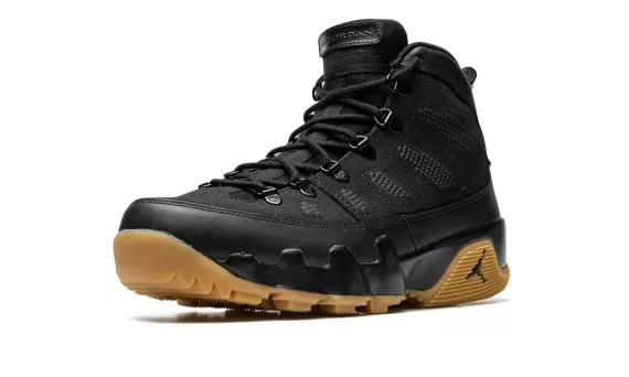 Air Jordan 9 Boot - Black/Gum