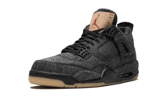 Air Jordan 4 Retro Levis NRG - Black Levis