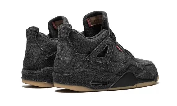 Air Jordan 4 Retro Levis NRG - Black Levis