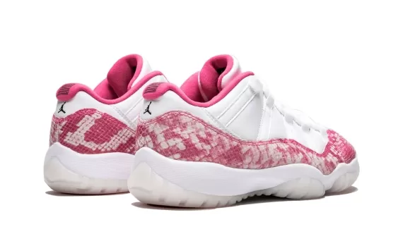 Air Jordan 11 Retro Low - Pink Snakeskin