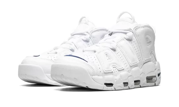 Air More Uptempo - White/Midnight Navy