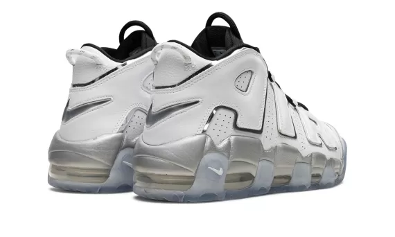 Air More Uptempo - White Metallic