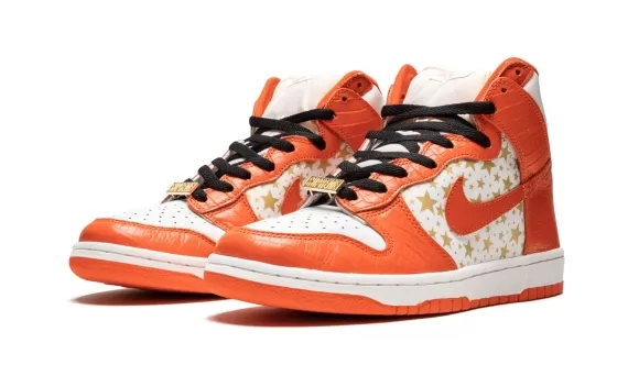 Dunk High Pro Supreme - Orange Stars