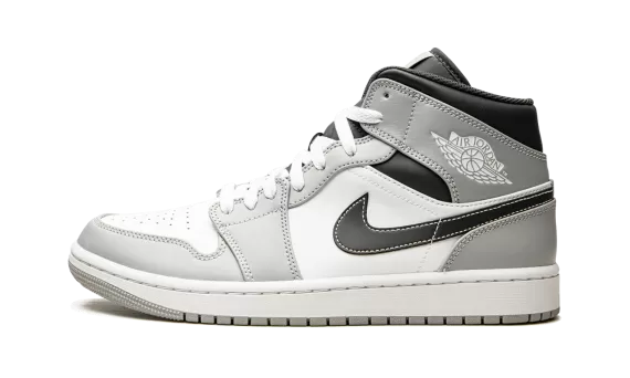 Air Jordan 1 Mid - Light Smoke Grey 2.0