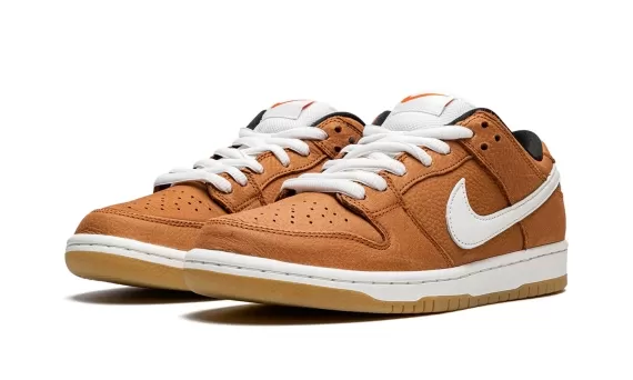 SB Dunk Low Pro ISO - Dark Russet