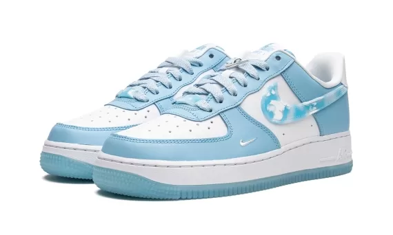 Air Force 1 '07 LX - Nail Art White Blue