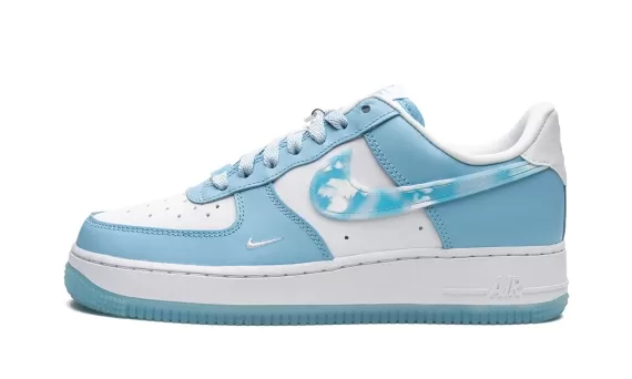 Air Force 1 '07 LX - Nail Art White Blue