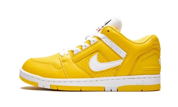 SB AF2 Low - Supreme Varsity Maize/White