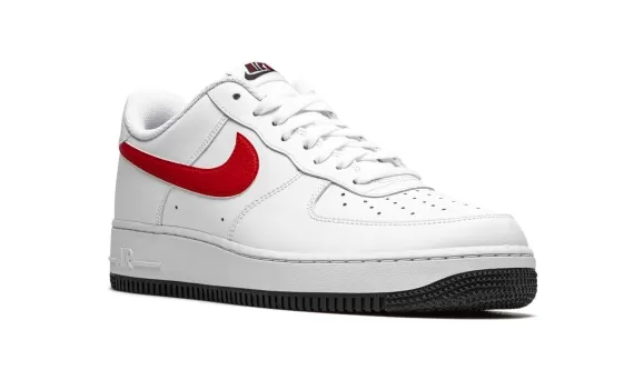 Air Force 1 '07 Mismatched Swooshes - White / Red / Blue