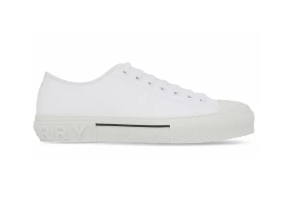 Logo-detail Sneakers - White