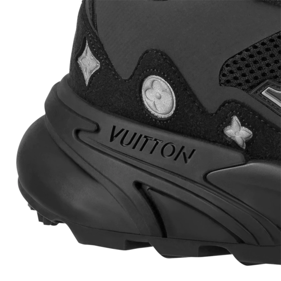 Louis Vuitton Runner Tatic Sneaker - Black, Mix of materials