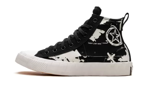 UNT1TL3D HI - Script Print Black