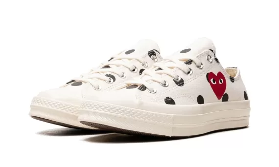 Chuck 70 OX Comme des Garçons - Polka Dots