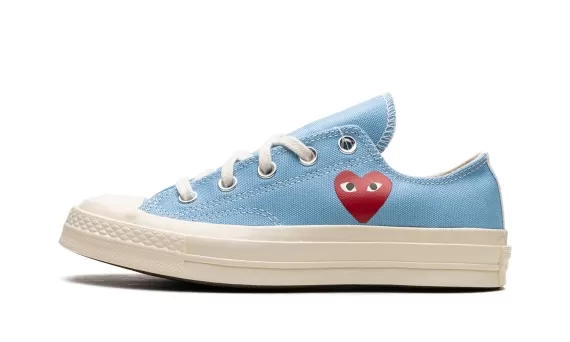 CDG Chuck 70 OX AC - Bright Blue