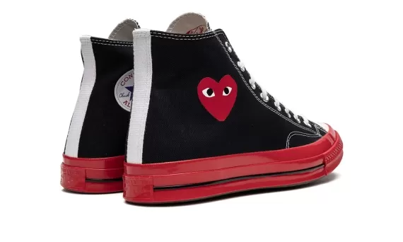 Cdg X Chuck Taylor 70 Hi - Black/Red