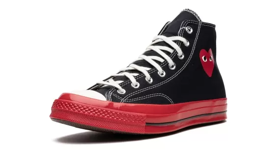 Cdg X Chuck Taylor 70 Hi - Black/Red