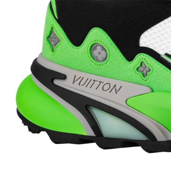 Louis Vuitton Runner Tatic Sneaker - Green, Mix of materials