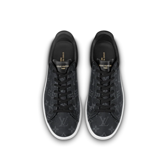 Louis Vuitton Luxembourg Sneaker - Monogram canvas, Eclipse, Grey