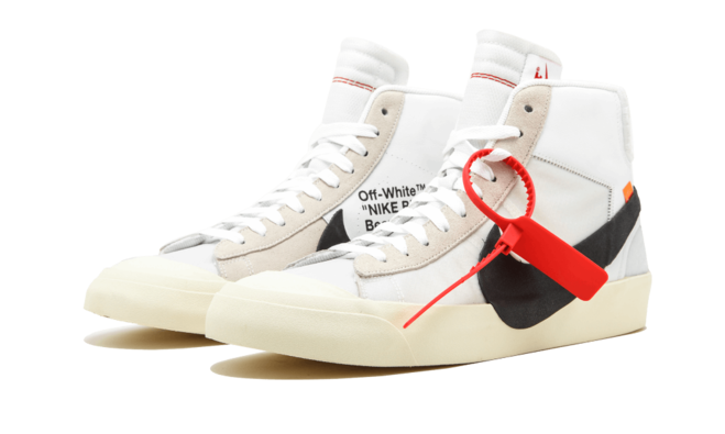 Nike x Off White Blazer Mid - WHITE