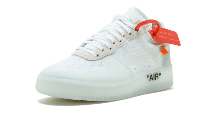 NIke x Off White Air Force 1 Low - WHITE