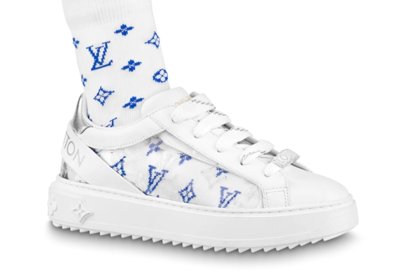 Louis Vuitton Time Out Sneaker Silver