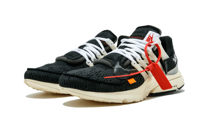 Nike x Off White Air Presto - BLACK/WHITE