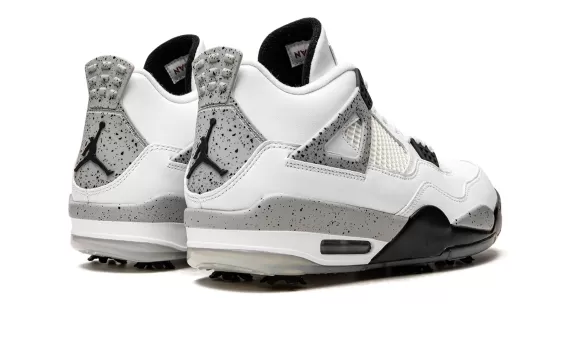 Air Jordan 4 Golf - White Cement