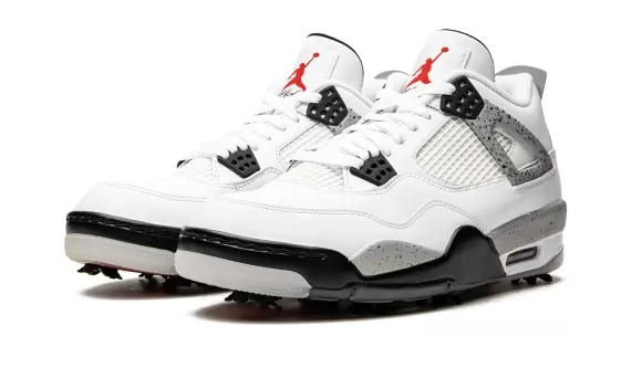 Air Jordan 4 Golf - White Cement