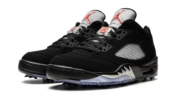 Jordan 5 Retro Low Golf - Black Metallic