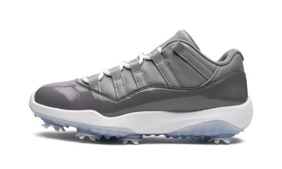 Jordan 11 Low Golf - Cool Grey