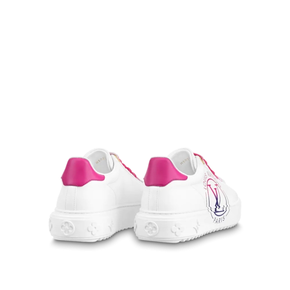 Louis Vuitton Time Out Sneaker Fuchsia Pink