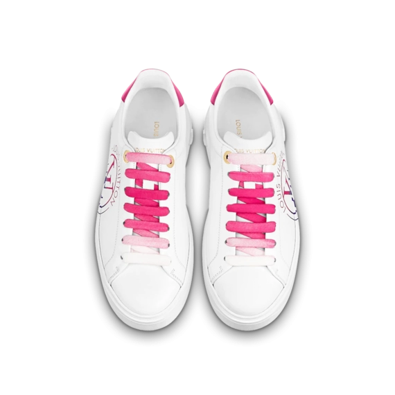 Louis Vuitton Time Out Sneaker Fuchsia Pink