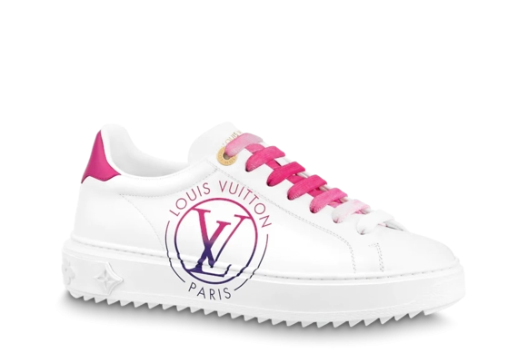 Louis Vuitton Time Out Sneaker Fuchsia Pink