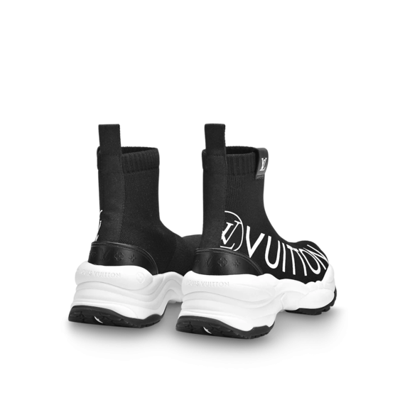 Louis Vuitton Run 55 Sneaker Boot Black