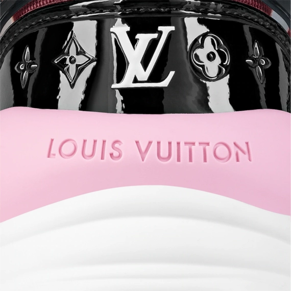 Louis Vuitton Run 55 Sneaker Bordeaux Red